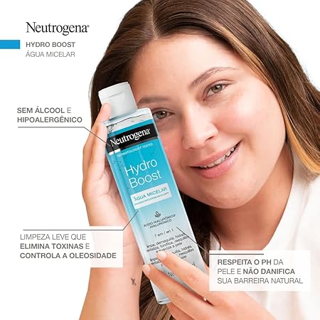 Neutrogena Água Micelar Demaquilante Hydro Boost,400ml