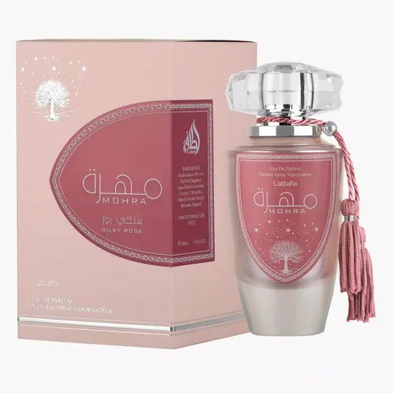 Lattafa Mohra Silky Rose Eau De Parfum 100ml