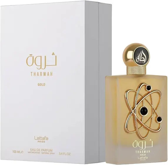 Perfume Arabe Tharwah Gold 100ml Lattafa Perfumes